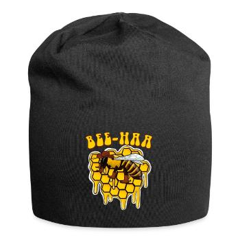 Bee Haa Biene Cowboy - Jersey Beanie - black - Front