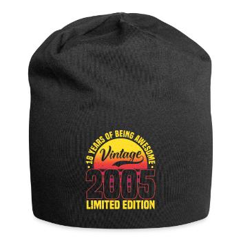 18 ans Millésime 2005 Edition Limitée 18. - Bonnet en jersey - noir - Devant