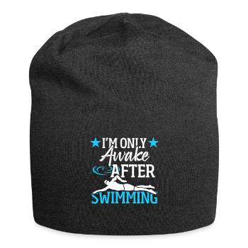 Indoor swimming pool Sport - Jersey Beanie - charcoal grey - Front