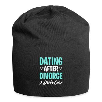 Adultère nouvellement divorcé Divorcé - Bonnet en jersey - noir - Devant