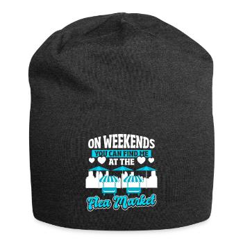 Collectibles Exchange Junkie Seller - Jersey Beanie - charcoal grey - Front