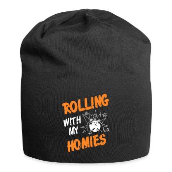 Rolling with my homies - Jersey Beanie - black - Front