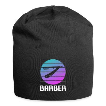 Coiffure Retro Vintage Classic Barber - Bonnet en jersey - noir - Devant