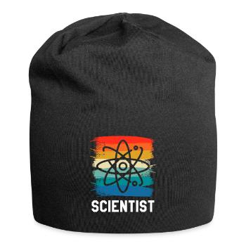 Rétro Vintage Scientifique Chimie Physique Science - Bonnet en jersey - noir - Devant