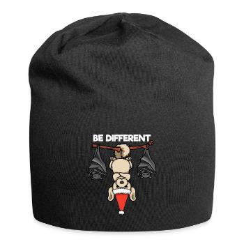 Be Different Labrador Fledermaus Weihnachtsmann - Jersey-Beanie - Schwarz - Vorne