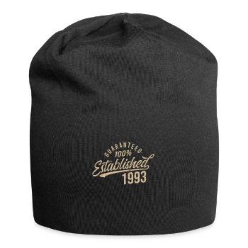 Guaranteed Established and Published in the Year - Jersey Beanie - black - Front