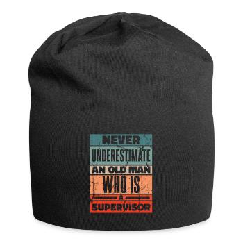 Supervisor Beruf - Jersey-Beanie - Schwarz - Vorne