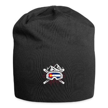 Colorado - Jersey-Beanie - Schwarz - Vorne