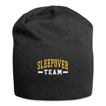 Nuit d’équipe douce nuitée - Bonnet en jersey - noir - Devant