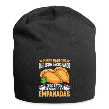 Empanadas Maker Latin Hispanic Food Lover - Jersey-Beanie - Schwarz - Vorne