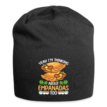 Empanada Lover Yeah Im thinking about tooEmpanadaE - Jersey-Beanie - Schwarz - Vorne
