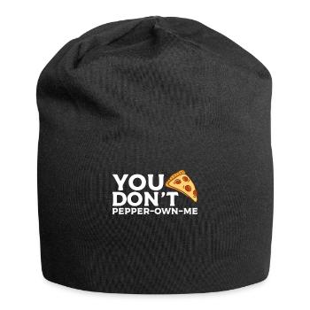 You Don’t Pepper-Own-Me Pepperoni Pizza - Bonnet en jersey - noir - Devant
