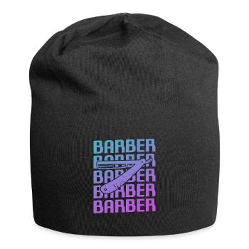 Coiffure Retro Vintage Classic Barber - Bonnet en jersey - noir - Devant