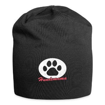 Dog Mama Mistress Dog Owner Cadeau - Bonnet en jersey - noir - Devant