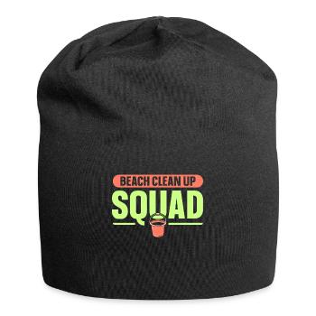 Beach Clean Up Squad Beach Cleaning - Jersey Beanie - black - Front
