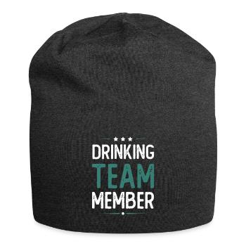 Drinking Team - Jersey Beanie - charcoal grey - Front