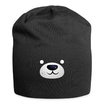 BEAR Famille Maman Bear Papa Bear Cub Group Costume - Bonnet en jersey - noir - Devant
