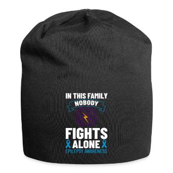 Epilepsy Convulsive disease Epileptic seizure - Jersey Beanie - black - Front