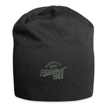 Guaranteed Established and Published in the Year - Jersey Beanie - black - Front