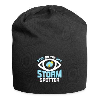 Eyes On The Sky - Storm Spotter Meteorologist Sto - Jersey Beanie - black - Front
