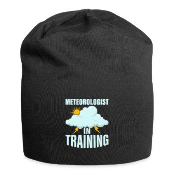 Météorologue en formation Météorologie météorologique - Bonnet en jersey - noir - Devant