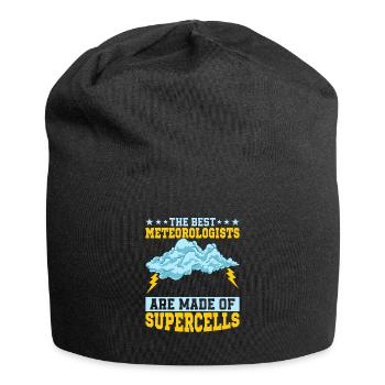 The Best Meteorologists Are Made of Supercells Wea - Jersey Beanie - black - Front