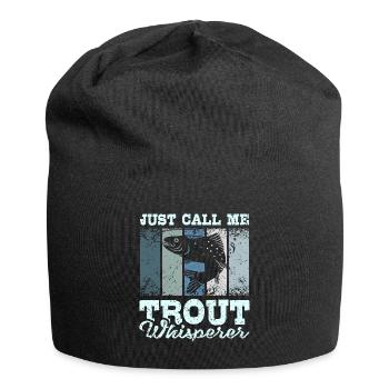 Just call me trout whisperer - Jersey Beanie - black - Front