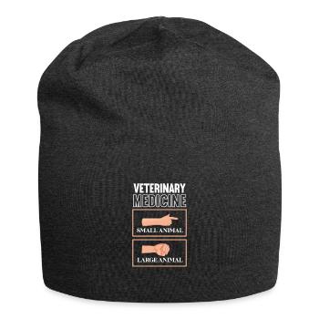 Veterinarian - Jersey Beanie - charcoal grey - Front