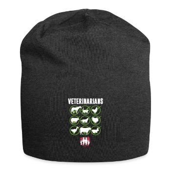 Veterinarian - Jersey Beanie - charcoal grey - Front