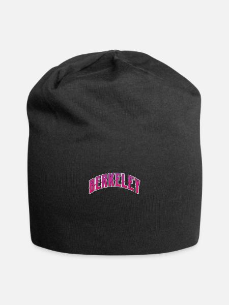 Berkeley - Jersey-Beanie - Schwarz