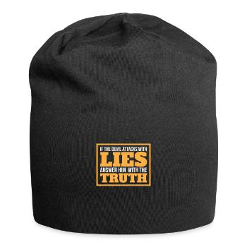 Christianity Christians Faith Churches Christ Bible - Jersey Beanie - black - Front