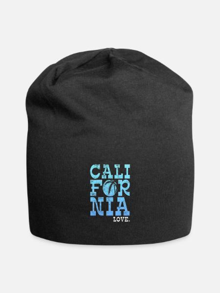 California USA Holidays America Cadeau - Bonnet en jersey - noir