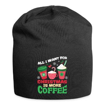 Cadeaux de Noël Noël - Bonnet en jersey - noir - Devant