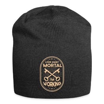 Locksmith Lock Picking Employee Locksmith - Jersey Beanie - charcoal grey - Front