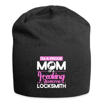 Serrurier Crochetage de serrure Serrurier Employé Serrurier - Bonnet en jersey - noir - Devant