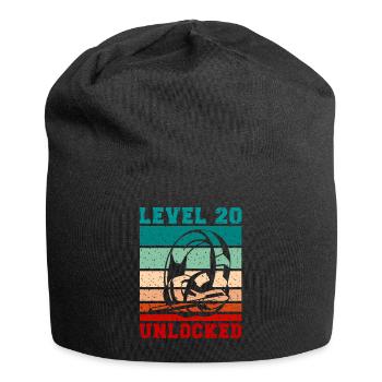Niveau 20 casque déverrouillé pour les citations de joueurs - Bonnet en jersey - noir - Devant