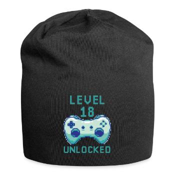 Niveau 18 casque déverrouillé pour les citations de joueurs - Bonnet en jersey - noir - Devant