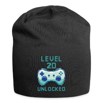 Niveau 20 casque déverrouillé pour les citations de joueurs - Bonnet en jersey - noir - Devant
