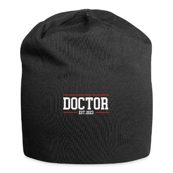 Médecin 2023 - Bonnet en jersey - noir - Devant