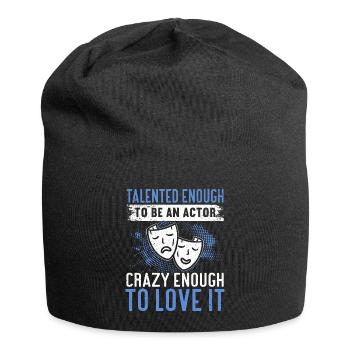 Schauspielerin Drama Broadway Musical Theater - Jersey-Beanie - Schwarz - Vorne