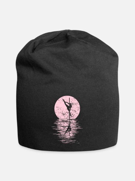 Pole Dance Dancer, Pole Dance, Pole Dancing - Jersey Beanie - black