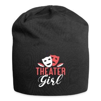 Schauspielerin Drama Broadway Musical Theater - Jersey-Beanie - Schwarz - Vorne