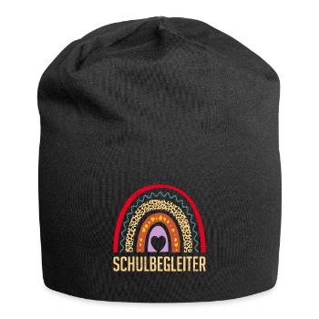 Soutien scolaire Je suis un compagnon scolaire - Bonnet en jersey - noir - Devant