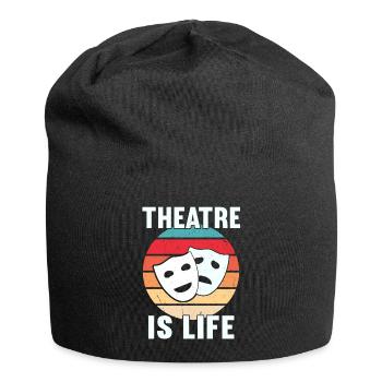 Schauspielerin Drama Broadway Musical Theater - Jersey-Beanie - Schwarz - Vorne