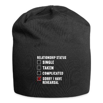 Actress Drama Broadway Musical Theater - Jersey Beanie - black - Front