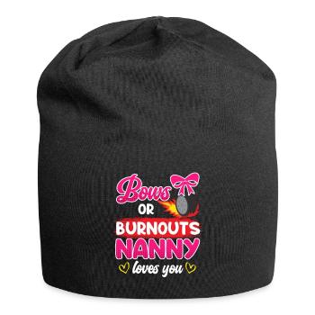 Boucle ou burnout love you childkinder - Bonnet en jersey - noir - Devant