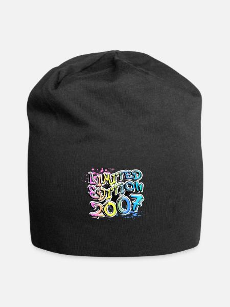 Limited Edition 2007 Graffiti - Jersey-Beanie - Schwarz