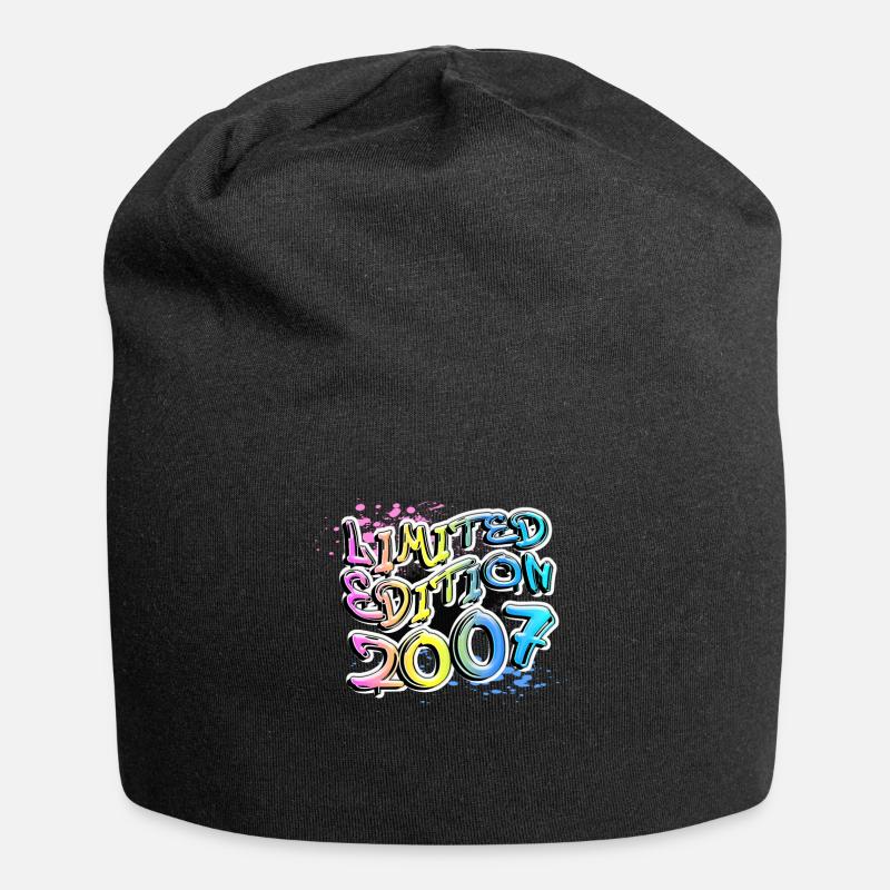 Limited Edition 2007 Graffiti - Jersey-Beanie - Schwarz