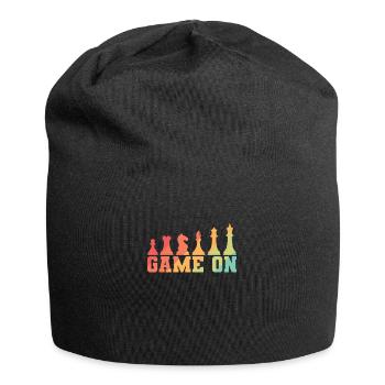 Jeu sur Chess Jeu de plateau casse-tête - Bonnet en jersey - noir - Devant