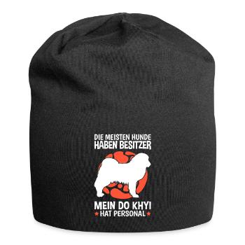 Mein Do Khyi hat Personal Tibetdogge - Jersey-Beanie - Schwarz - Vorne